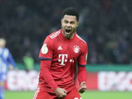 Serge Gnabry, auteur dun doublé pour le Bayern. AFP