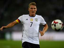 Schweinsteiger disse adeus ao Manchester United. AFP