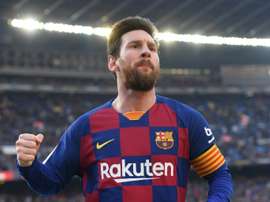 Le président de Naples veut Leo Messi. AFP
