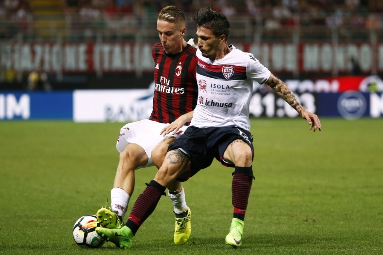 Maillot Domicile AC Milan ANDREA CONTI Maillot Domicile AC Milan ANDREA CONTI