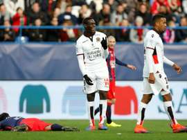 Mario Balotelli n'avait pas joué lors du match contre Schalke en Europa League. AFP