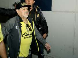 Échec pour Maradona. AFP