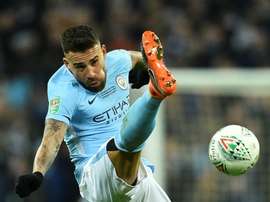 There are rumours of Nicolas Otamendi's possible return to River Plate. AFP