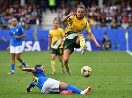 Logarzo, la 'Superwoman' australienne. AFP