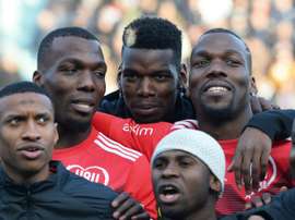 A Tours, les frères Pogba se mobilisent pour la Guinée. AFP