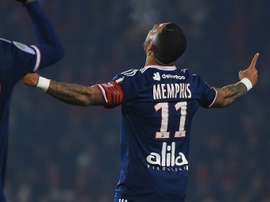 Memphis Depay dans le viseur de l'AC Milan ? AFP