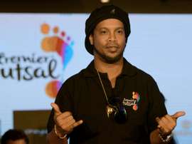 Ronaldinho a commencé avec du futsal. AFP