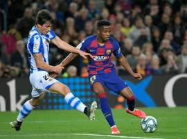 Robin Le Normand prolonge à la Real Sociedad jusqu'en 2024. AFP