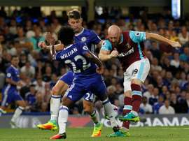 James Collins dejó este verano el West Ham. AFP