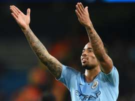 Jesus opened the scoring. AFP