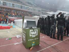 Le Wydad Casablanca réclame le titre de champion. AFP