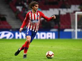 Antoine Griezmann a été l'un des buteurs face à Valence. AFP
