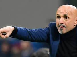 La curiosa mania di Spalletti di appendere foto degli arbitri nello spogliatoio. AFP