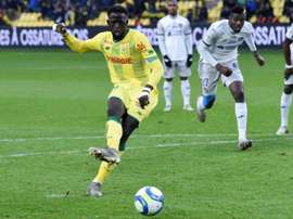 Les compos probables du match de Ligue 1 entre Nantes et Dijon. AFP