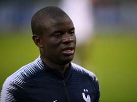 Kanté é desfalque contra Turquia. AFP