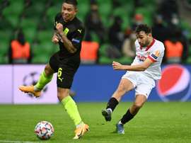 Séville s'impose in extremis à Krasnodar pour filer en 8es. afp