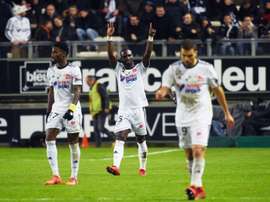 Amiens a dominé Lille avec notamment un but de Pape Moussa Konaté . AFP