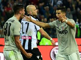Cristiano Ronaldo a marqué son but. AFP