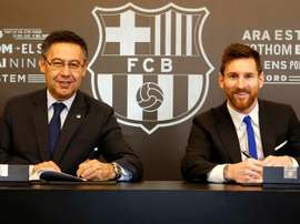 Bartomeu has spoken. AFP