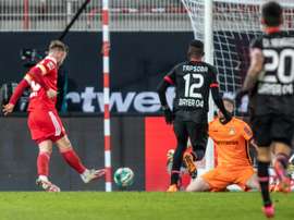 Allemagne: l'Union Berlin bat Leverkusen et entre dans le carré de tête. AFP