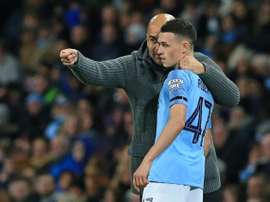 Foden has been playing less in recent matches. AFP