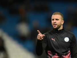 Les excuses de Kyle Walker. AFP