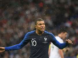 Mbappé será uma das estrelas da França. AFP