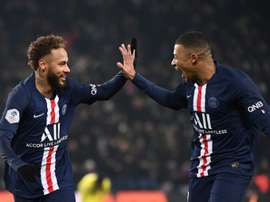 A prioridade do PSG é Mbappé. AFP