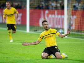 Raphaël Guerreiro prolonge jusqu’en 2023 avec Dortmund. AFP