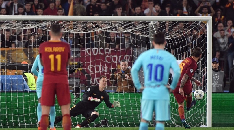 El Roma-Barça de 2018 le da esperanzas a De Rossi para Leverkusen
