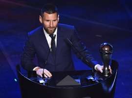 Il dit ne pas avoir voté pour The Best... mais son vote a été enregistré pour Messi. AFP