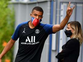Le groupe du PSG pour sa reprise contre Le Havre. AFP