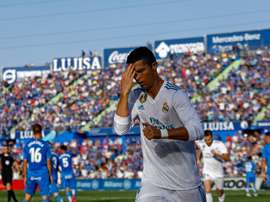 Ronaldo foi o autor do segundo tento 'merengue'. AFP