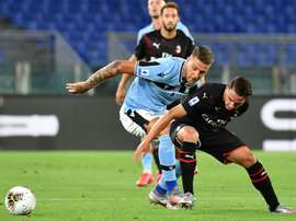 Le formazioni ufficiali di Lazio-Sassuolo. AFP