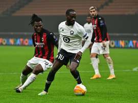 Il Milan pareggia contro il Lille. AFP