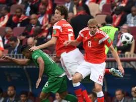 Mario Fernandes advierte del peligro español. EFE