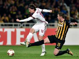 Montolivo desapareció de las alineaciones del Milan. AFP
