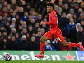 Coman sort sur blessure contre Chelsea. AFP