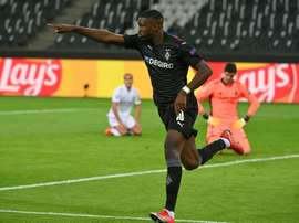 Annoncé à Manchester City, Marcus Thuram clarifie son avenir. afp