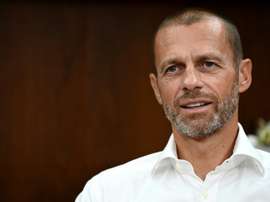 Aleksander Ceferin a commenté le format inédit de la Ligue des Champions. AFP