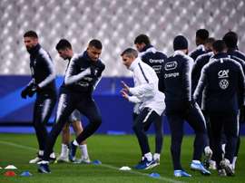 France-Moldavie: le quatuor Mbappé-Griezmann-Coman-Giroud aligné. AFP