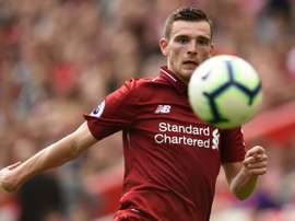 Robertson has gone on to play in a Champions League fianl with Liverpool. AFP