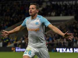 Florian Thauvin auteur dun doublé lors de la victoire 5-2. AFP