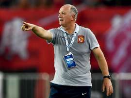 Scolari entraîneur de Palmeiras. AFP
