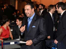 Cheikh Ahmad Fahad Al-Sabah, membre du CIO et du Comité exécutif de la Fifa lors de la cérémonie de la remise du ballon dor, le 11 janvier 2016 à Zurich