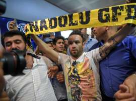 Valbuena relishing Van Persie link up at Fenerbahce. AFP