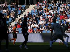 Au Havre, le stade retrouve un air de vie normale avec le retour du public. AFP