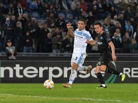 La Lazio veut prolonger Luiz Felipe. AFP