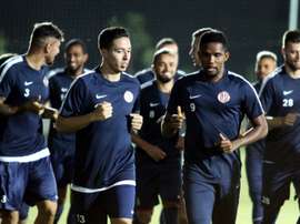 Le milieu de terrain français du club turc Antalyaspor, Samir Nasri. AFP