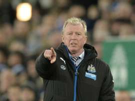 L'Anglais Steve McLaren, alors entraîneur de Newcastle. AFP